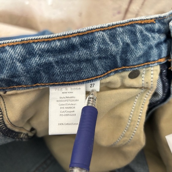 Rag & Bone Maya High Rise Flare Wide Leg Jean - Picture 5 of 7